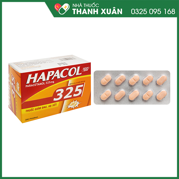 Hapacol 325 thuốc giảm đau, hạ sốt nhanh